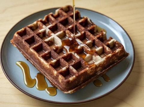 Easy Chocolate Chip Protein Waffle Recipe